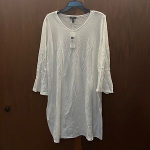 New with tags white Eileen fisher dress